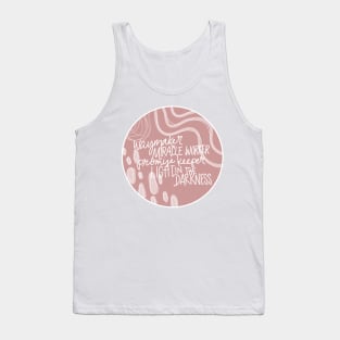 Waymaker Miracle Worker Promise Keeper Light in the Darkness Tank Top